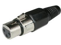 40659 - C2g Xlr Female Inline Connector (taa Compliant) - C2g