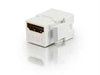 03345 - C2g Snap-in Hdmi® F/f Keystone Insert Module - White (taa Compliant) - C2g