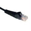 N001-003-BK - Tripp Lite 3ft Cat5e / Cat5 Snagless Molded Patch Cable Rj45 M/m Black 3ft - Tripp Lite