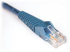 N001-014-BL - Tripp Lite 14ft Cat5e / Cat5 Snagless Molded Patch Cable Rj45 M/m Blue 14ft - Tripp Lite