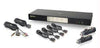 GCS1644 - Iogear 4 Port Dual View Dual Link Dvi Kvm Switch With Audio, Usb 2.0 Hub And Cables - Iogear