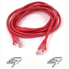 A3L791-10-RED-S - Belkin International Inc Patch Cable - Rj-45 (m) - Rj-45 (m) - 10 Ft - ( Cat 5e ) - Red - Belkin International Inc