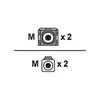 FJ6LCSC-04M - Unc Group Llc 4 Meter Lc-sc Om1 1gig Fiber Optic Cable, Orange, Ofnr, 62.5/125 Fiber, Multimod - Unc Group Llc