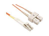 FJ6LCSC-05M - Unc Group Llc 5 Meter Lc-sc Om1 1gig Fiber Optic Cable, Orange, Ofnr, 62.5/125 Fiber, Multimod - Unc Group Llc