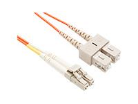 FJ6LCSC-06M - Unc Group Llc 6 Meter Lc-sc Om1 1gig Fiber Optic Cable, Orange, Ofnr, 62.5/125 Fiber, Multimod - Unc Group Llc