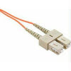 FJ5LCLC-05M - Unc Group Llc 5 Meter Lc-lc Om2 1gig Fiber Optic Cable, Orange, Ofnr, 50/125 Fiber, Multimode - Unc Group Llc