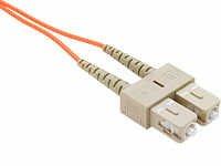 FJ5LCLC-30M - Unc Group Llc 30 Meter Lc-lc Om2 1gig Fiber Optic Cable, Orange, Ofnr, 50/125 Fiber, Multimode - Unc Group Llc