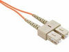 FJ5LCLC-30M - Unc Group Llc 30 Meter Lc-lc Om2 1gig Fiber Optic Cable, Orange, Ofnr, 50/125 Fiber, Multimode - Unc Group Llc