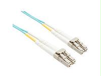 FJ5GLCLC-10M - Unc Group Llc 10 Meter Lc-lc Om3 10gig Fiber Optic Cable, Aqua, Ofnr, 50/125 Fiber, Multimode - Unc Group Llc