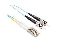 FJ5GLCST-08M - Unc Group Llc 8 Meter Lc-st Om3 10gig Fiber Optic Cable, Aqua, Ofnr, 50/125 Fiber, Multimode D - Unc Group Llc