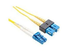 FJ9LCSC-06M - Unc Group Llc 6 Meter Lc-sc Singlemode Fiber Optic Cable, Yellow, Ofnr, 9/125 Fiber, Single-mo - Unc Group Llc