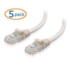 PC5E-6IN-GRY - Unc Group Llc Unc Group 6in Cat5e No Boots Unshielded (utp) Ethernet Network Patch Cable Gray - Unc Group Llc