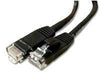 PC5E-01F-BLK-S - Unc Group Llc Unc Group 1ft Cat5e Snagless Unshielded (utp) Ethernet Network Patch Cable Black - Unc Group Llc