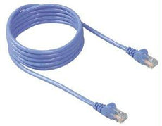 A3L791-03-BLU-S - Belkin International Inc 3ft Cat5e Snagless Patch Cable, Utp, Blue Pvc Jacket, 24awg, T568b, 50 Micron, G - Belkin International Inc