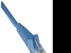 N201-003-BL - Tripp Lite 3ft Cat6 Gigabit Snagless Molded Patch Cable Rj45 M/m Blue - Tripp Lite