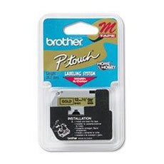 M831 - Brother International Corporat Brother - Printer Tape - Metallic Tape - Black, Golden - Roll (0.47 In) - 1 Pcs. - Brother International Corporat