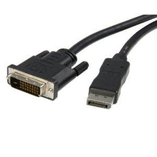 DP2DVIMM6 - Startech 6ft Passive Displayport To Dvi-d Single-link Cable,1920x1200/1080p 60hz; Dp 1.2 - Startech