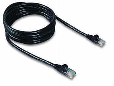 A3L791-03-BLK-S - Belkin International Inc 3ft Cat5e Snagless Patch Cable, Utp, Black Pvc Jacket, 24awg, T568b, 50 Micron, - Belkin International Inc