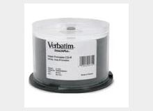 94755 - Verbatim Americas Llc 50pk Cd-r 80min 700mb 52x Wh Ij Prt Hub - Verbatim Americas Llc