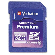 96871 - Verbatim Americas Llc 32gb Secure Digital Hi Cap Mem Cd Clas 6 - Verbatim Americas Llc