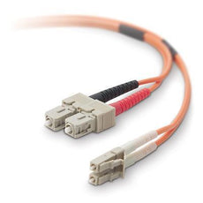 F2F202L7-05M - Belkin International Inc Belkin Fiber Optic Cable; Multimode Lc/sc Duplex Mmf, 62.5/125 - Belkin International Inc