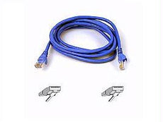 A3L980-15-BLU - Belkin International Inc 15ft Cat6 Patch Cable, Utp, Blue Pvc Jacket, 23awg, 50 Micron, Gold Plated Rj-45 - Belkin International Inc