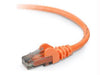 A3L980-02-ORG-S - Belkin International Inc 2ft Cat6 Snagless Patch Cable, Utp, Orange Pvc Jacket, 23awg, 50 Micron, Gold Pl - Belkin International Inc