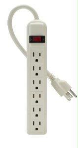 F9P609-03 - Belkin International Inc 6-outlet Power Strip, 3 Ft. Cord - Belkin International Inc