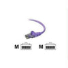 A3L980-06-PUR-S - Belkin International Inc 6ft Cat6 Snagless Patch Cable, Utp, Purple Pvc Jacket, 23awg, 50 Micron, Gold Pl - Belkin International Inc