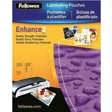 52225 - Fellowes, Inc. Laminating Pouches Letter 3mil 50pk,dds Must Be Ordered In Multiples Of Case Qty - Fellowes, Inc.