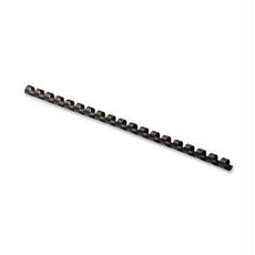 52366 - Fellowes, Inc. Binding Combs Plastic - Black 1/4in 100p - Fellowes, Inc.