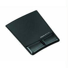 9182301 - Fellowes, Inc. Mousepad/wrist Support W/microban - Blac - Fellowes, Inc.