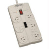 TLP808TELTAA - Tripp Lite Surge Protector Power Strip 120v 5-15r 8 Outlet Rj11 8feet  Cord 2160 J Taa Gsa - Tripp Lite