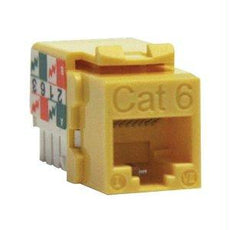 N238-001-YW - Tripp Lite Cat6/cat5e 110 Style Punch Down Keystone Jack Ylw - Tripp Lite