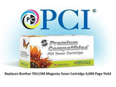 TN115MPC - Pci Brand Compatible Brother Tn-115m Tn-110m Magenta Toner Cartridge 4000 Page H - Pci