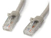 N6PATCH10GR - Startech 10ft Gray Cat6 Ethernet Cable Delivers Multi Gigabit 1/2.5/5gbps & 10gbps Up To - Startech