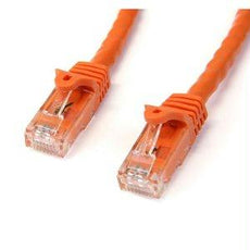 N6PATCH15OR - Startech 15ft Orange Cat6 Ethernet Cable Delivers Multi Gigabit 1/2.5/5gbps & 10gbps Up T - Startech