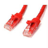 N6PATCH15RD - Startech 15ft Red Cat6 Ethernet Cable Delivers Multi Gigabit 1/2.5/5gbps & 10gbps Up To 1 - Startech