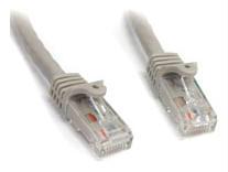 N6PATCH25GR - Startech 25ft Gray Cat6 Ethernet Cable Delivers Multi Gigabit 1/2.5/5gbps & 10gbps Up To - Startech