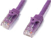 N6PATCH7PL - Startech 7ft Purple Cat6 Ethernet Cable Delivers Multi Gigabit 1/2.5/5gbps & 10gbps Up To - Startech