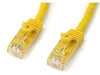 N6PATCH7YL - Startech 7ft Yellow Cat6 Ethernet Cable Delivers Multi Gigabit 1/2.5/5gbps & 10gbps Up To - Startech