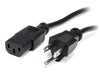 PXT101 - Startech 6ft (1.8m) 18awg Flexible Computer Power Cord W/ Nema 5-15p And Iec 60320 C13 Co - Startech