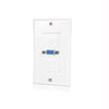 VGAPLATE - Startech Add An In-wall Vga Port, For Neat, Professional Quality Video Installations. - V - Startech