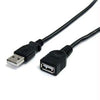 USBEXTAA3BK - Startech 3 Ft Black Usb Extension Cable A To A - Startech