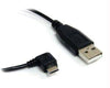 UUSBHAUB1RA - Startech Charge And Sync Micro Usb Devices, Even In Tight Spaces - 1ft Usb To Micro Cable - Startech