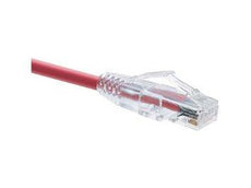 10100 - Unc Group Llc Unc Group 3 Foot Cat6 Snagless Clearfit Patch Cable Red -  Cat6 Patch Cable Cat6 - Unc Group Llc