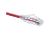 10100 - Unc Group Llc Unc Group 3 Foot Cat6 Snagless Clearfit Patch Cable Red -  Cat6 Patch Cable Cat6 - Unc Group Llc