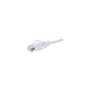 Unc Group Llc Unc Group 1 Foot Cat6 Snagless Clearfit Patch Cable White -  Cat6 Patch Cable Ca