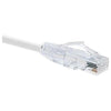 Unc Group Llc Unc Group 15 Foot Cat6 Snagless Clearfit Patch Cable White -  Cat6 Patch Cable C