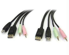 DP4N1USB6 - Startech 4in1 Usb Displayport Kvm Switch Cable - Startech